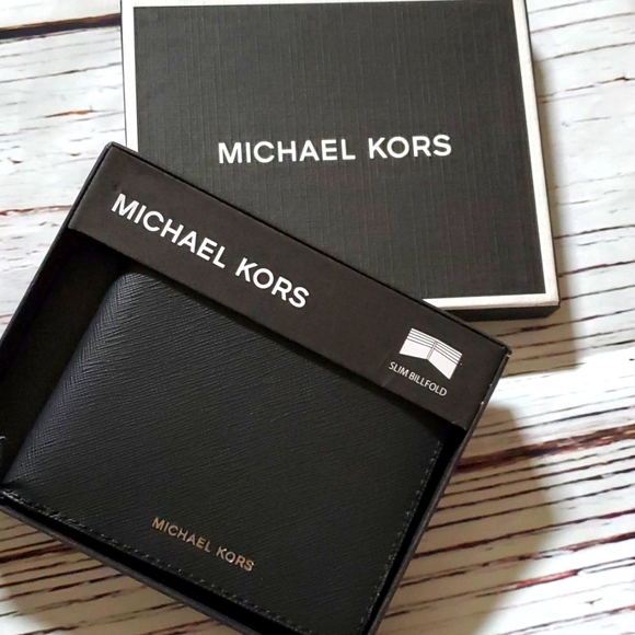 Michael Kors Other - 🆕️ MICHAEL KORS MEN'S BIFOLD BLACK WALLET